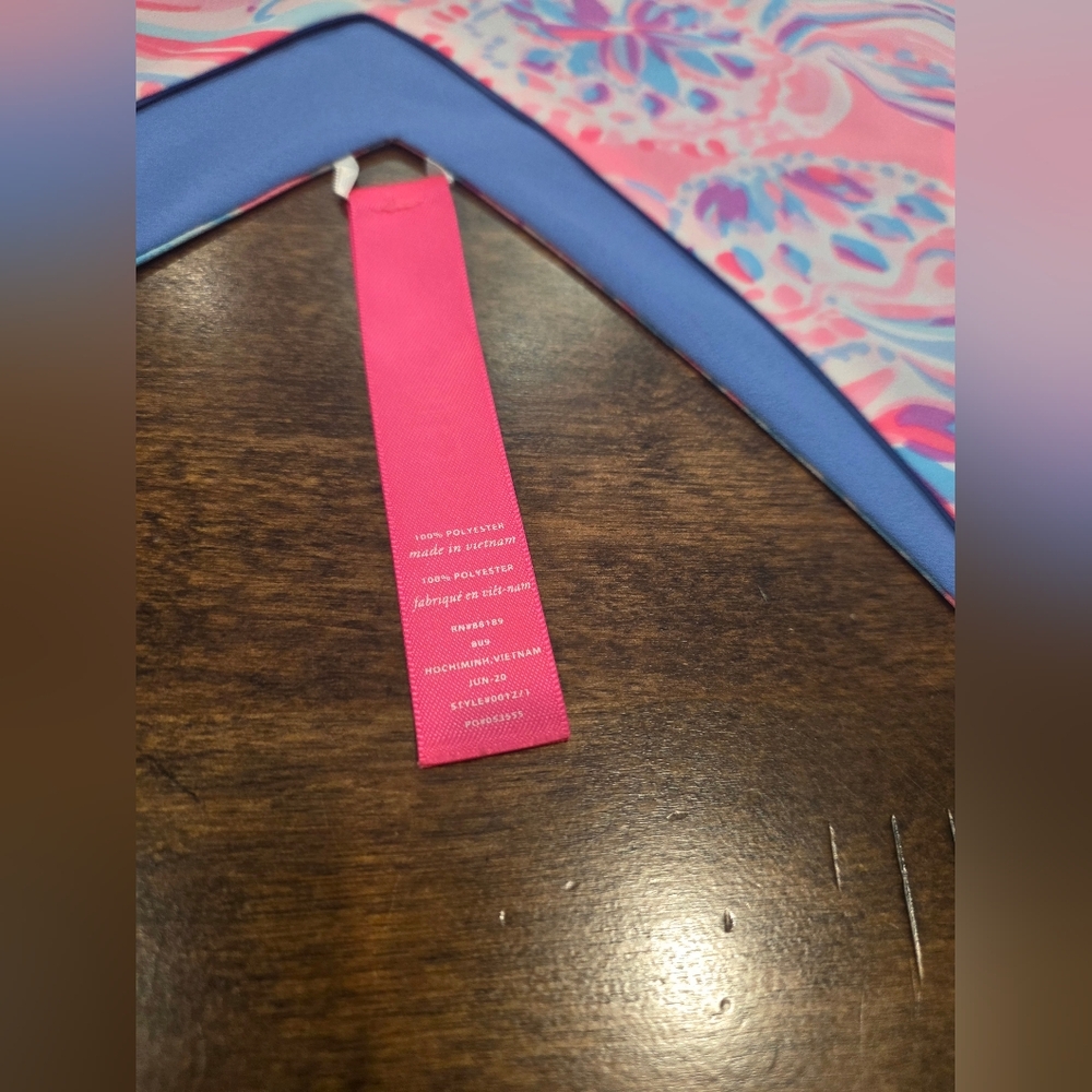 Lilly Pulitzer Florin Reverisble Pink Blue Sleeveless Blouse XXS - Picture 10 of 10